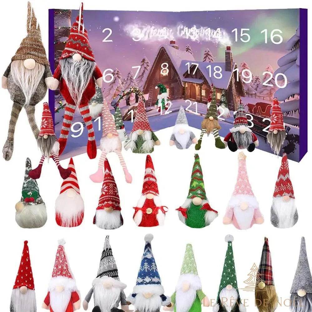 Calendrier de l'avent déco Noël